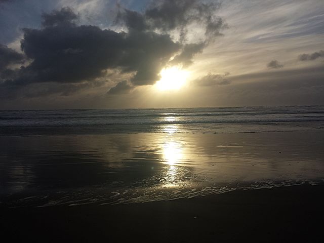 Ngarunui Beach, Raglan, New Zealand