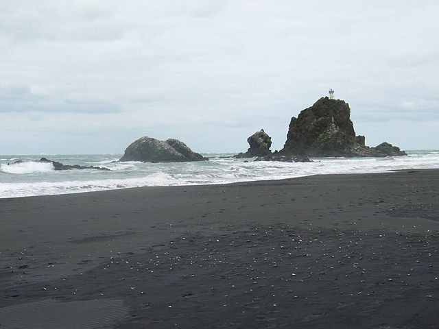 Whatipu beach, New Zealand