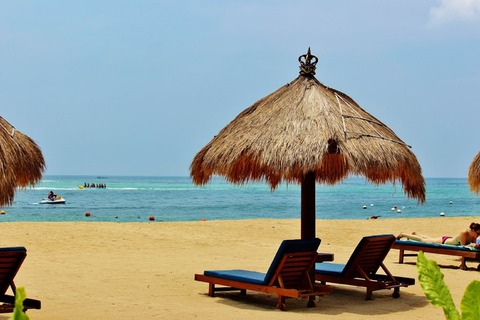 beach in bali island