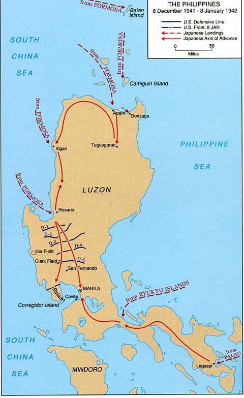 Luzon map