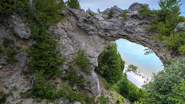 Arch Rock Mackinac Island