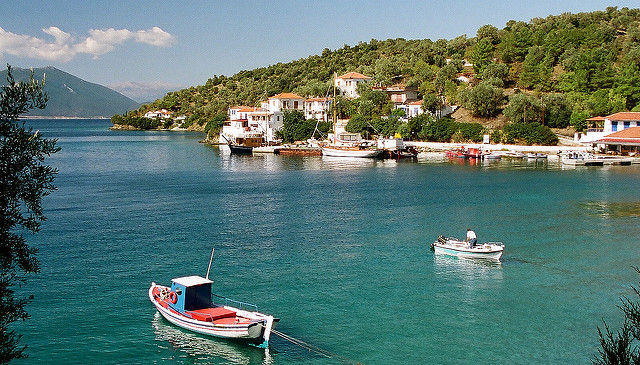 Trikeri Island greek islets