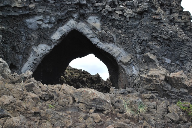 Dimmuborgir Hiking Trails, Iceland