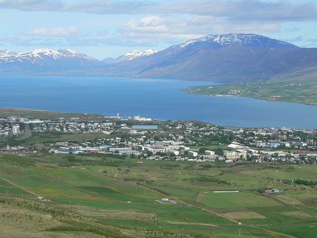 Eyjafjörður Fjord, Akureyri, Iceland