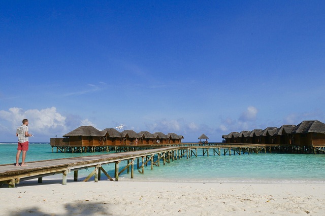 Fihalhohi Islands in Maldives