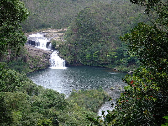 Minor Islands of Japan Maryudo waterfalls