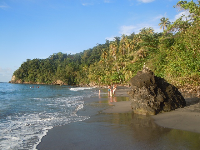 Caribbean Black Sand Beaches