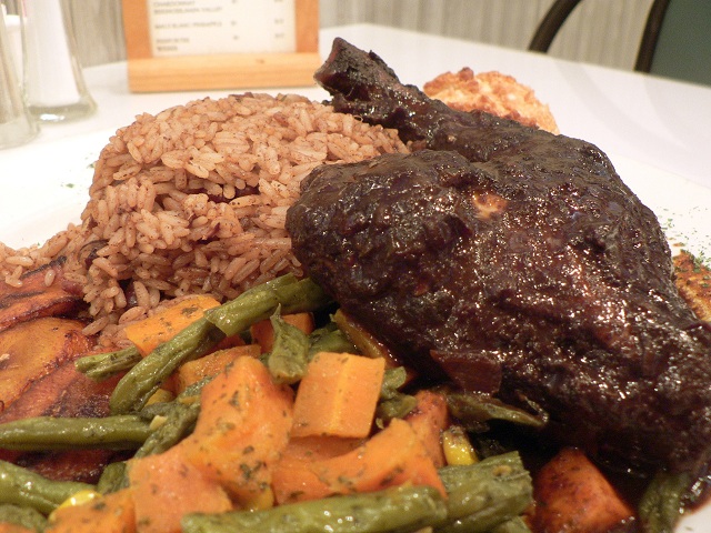 Caribbean Islands food Jerk chicken