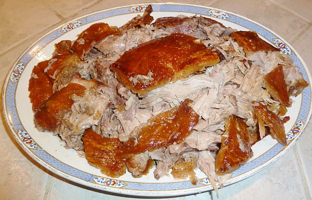 Caribbean Islands food Pernil