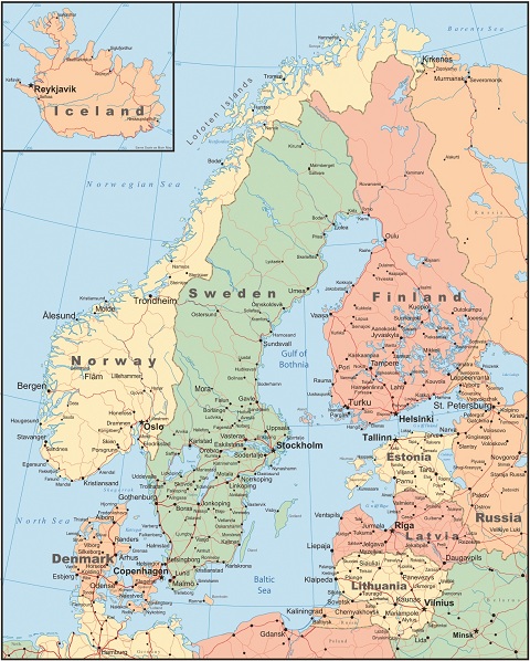 Which Are The Sweden Islands Are Tour Worthy Islands And Islets   Sweden Islands Map 