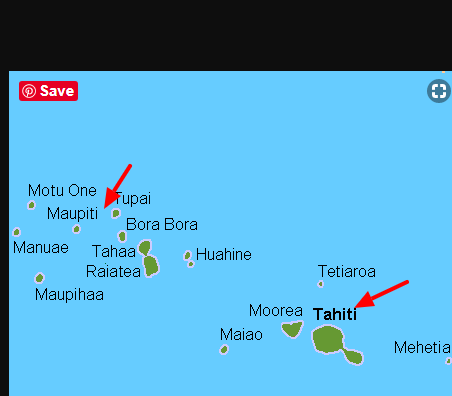 Maupiti map