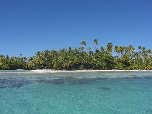 French Polynesian Islands Rangiroa Island