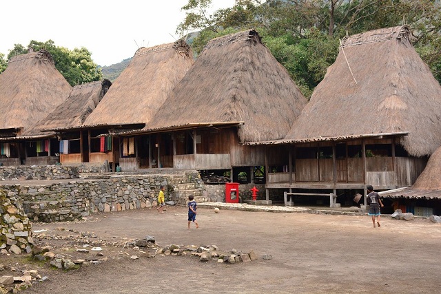 Flores Island Bena Traditional Village