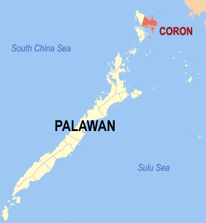 Coron Island Map