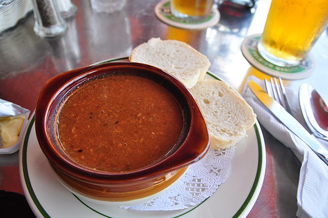 Food and Drinks in Bermuda Fish Chowder