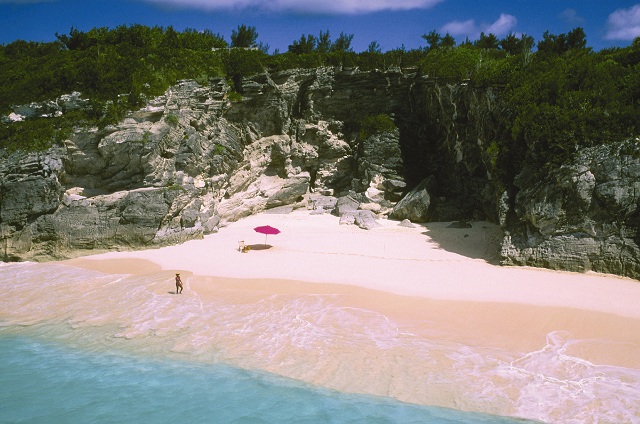 Horseshoe Bay Pink Sand Beaches Bermuda