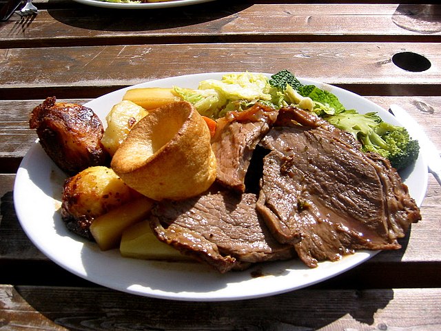 Food and Drinks roasted beef