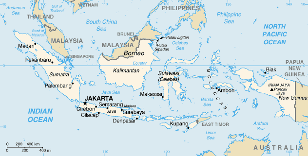 Indonesia Map