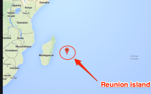 Reunion Island Map