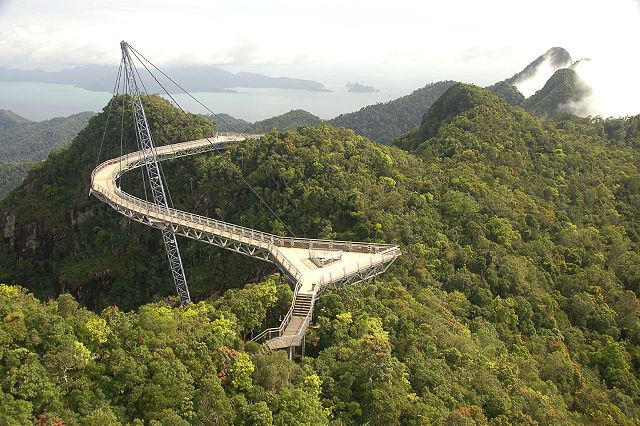 Langkawi island sky bridge