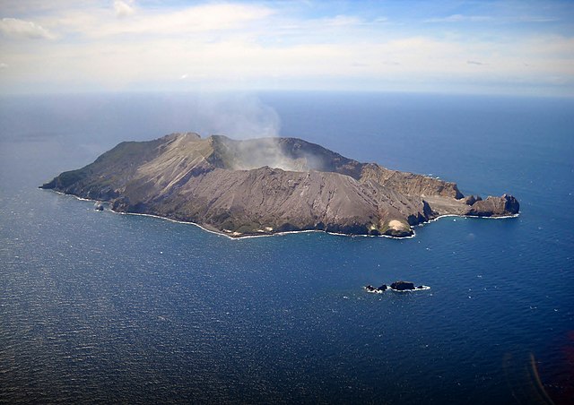 New Zealand Islands Whakaari Island