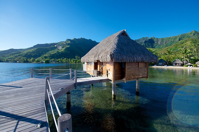 over water bungalow