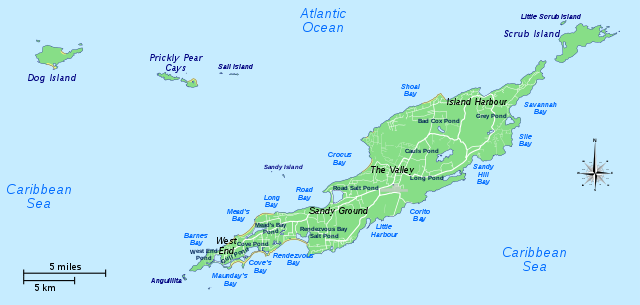 Anguilla Map