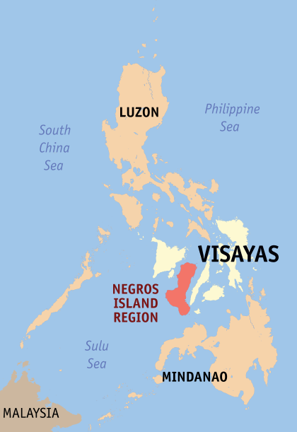 Negros Island Map