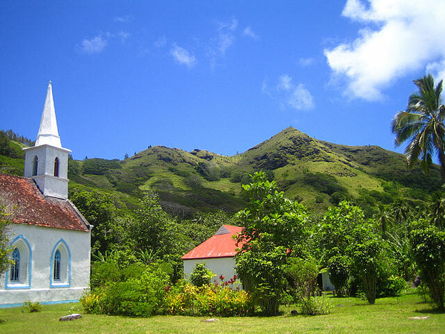 French Polynesian Islands Gambier Islands