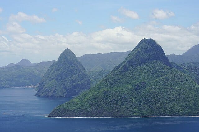 Five Natural Wonders in the Caribbean The Twin Pitons