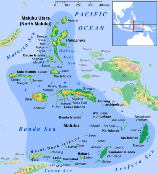 maluku Map