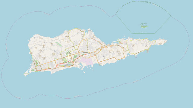 St. Croix Island Map